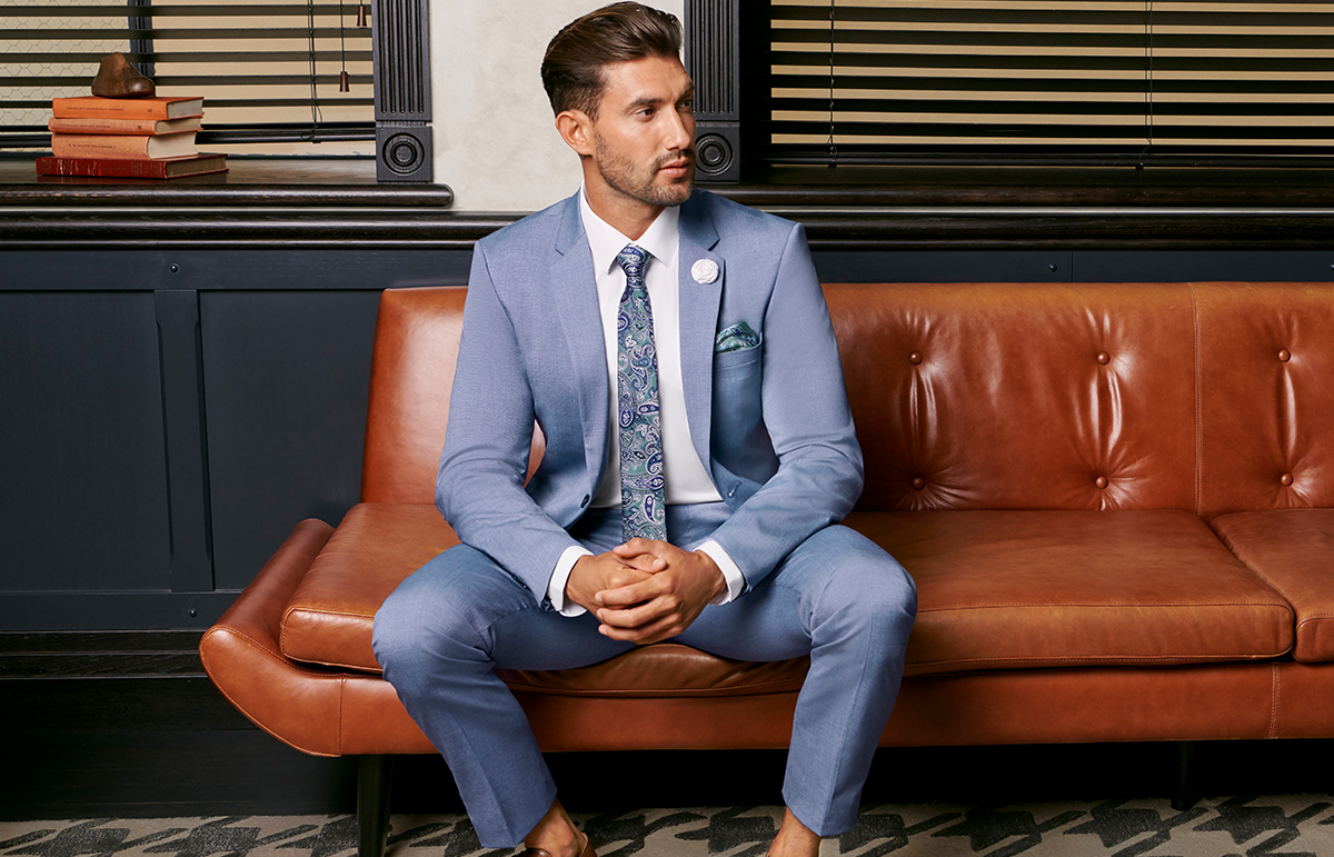 tarocash grey suit