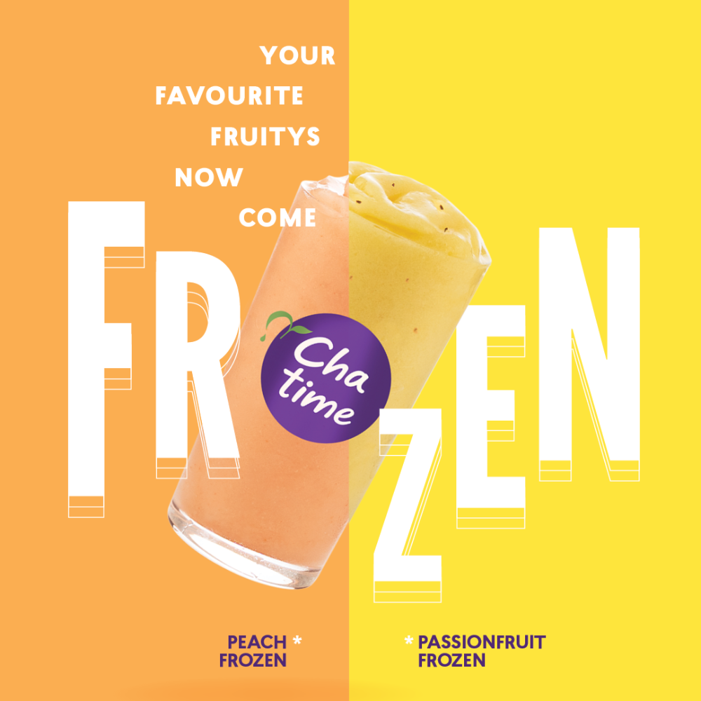 Your favourite Fruitys now come Frozen!