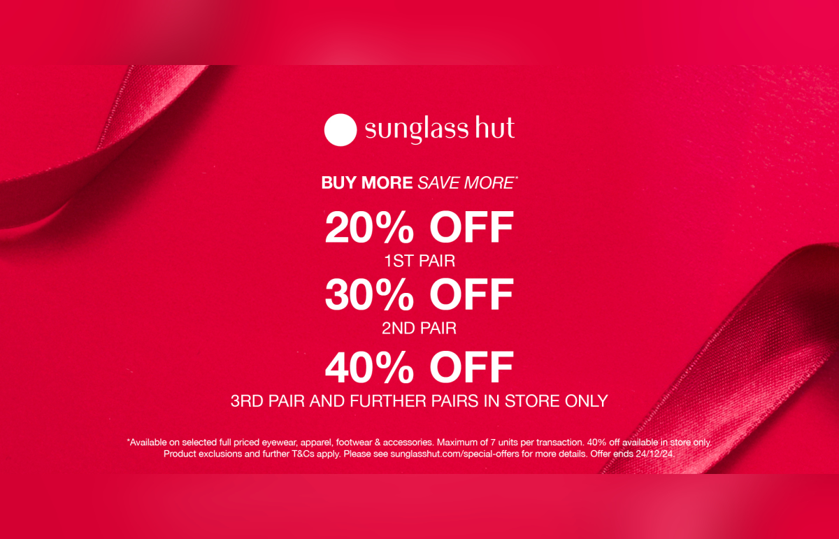 Sunglass Hut - BUY MORE, SAVE MORE*