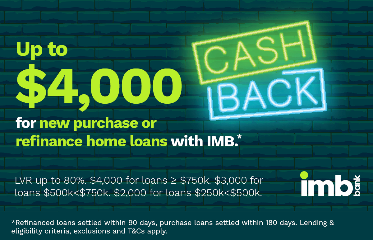 IMB Bank Up to $4,000 cash back*