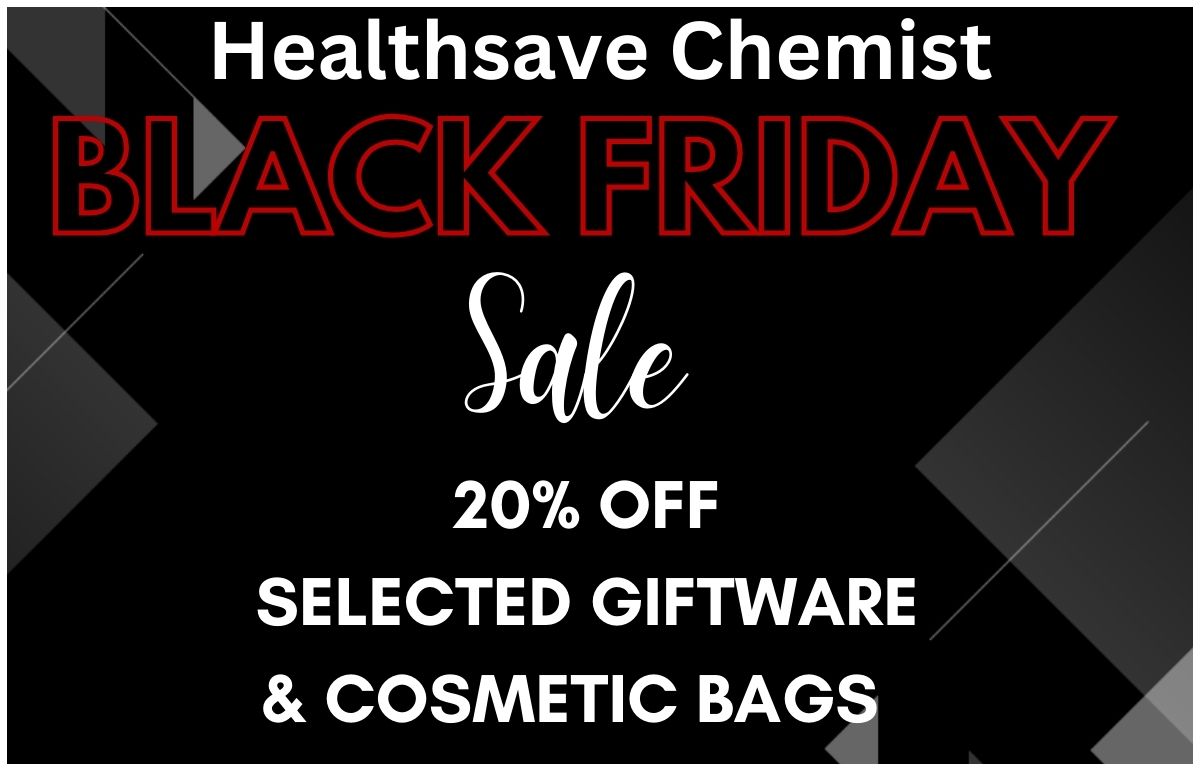 HealthSave Chemist - 20% off selected giftware and cosmetic bags 